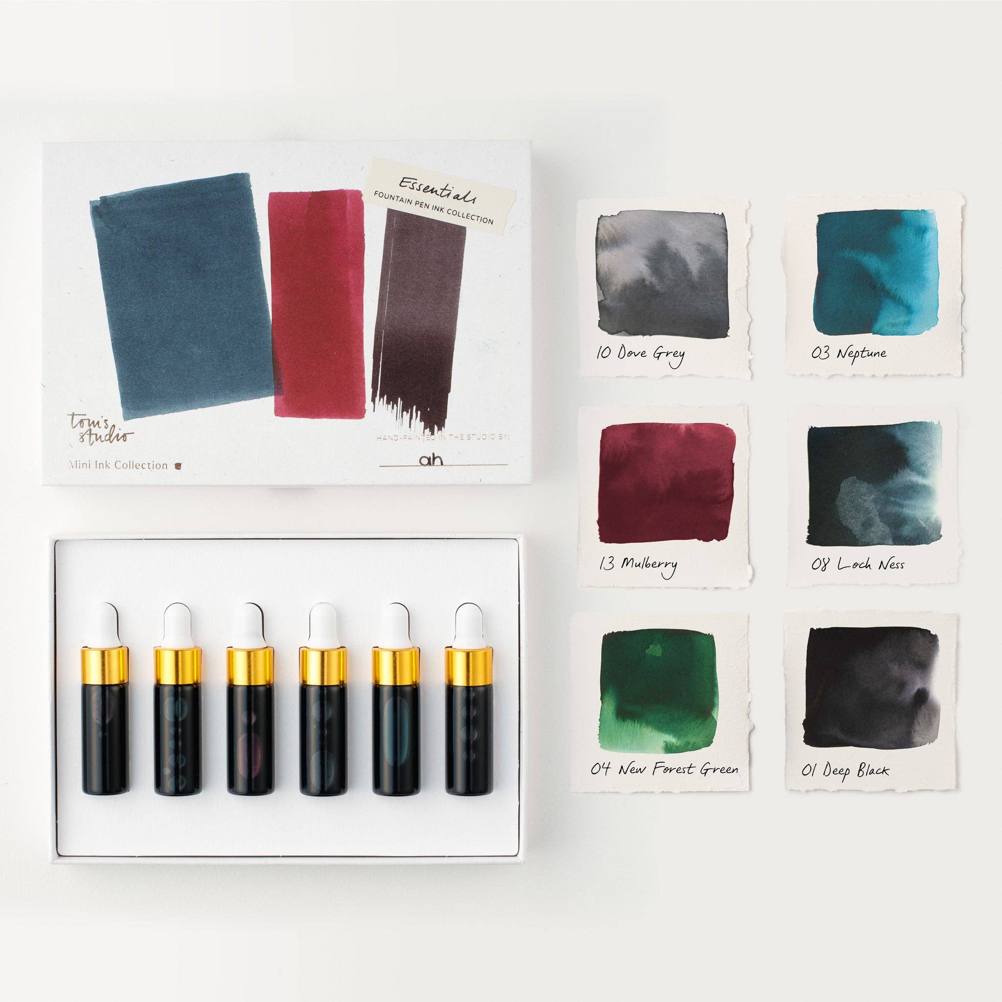 Tom's Studio Mini-Tinten-Kollektion - Essentials, 6 x 5 ml