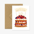 All the Ways to Say Grußkarte "Fu**, you're old! But still awesome." mit Geburtstagstorte - PenJoy