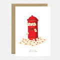 All the Ways to Say Grußkarte "Sending you lots of love" mit rotem Briefkasten - PenJoy