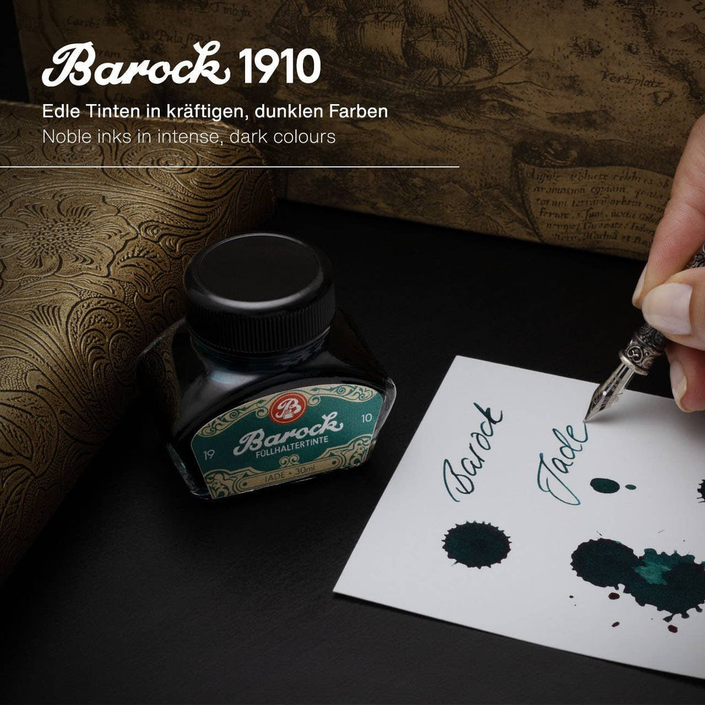 Barock 1910 Füllertinte – Jade, 30 ml