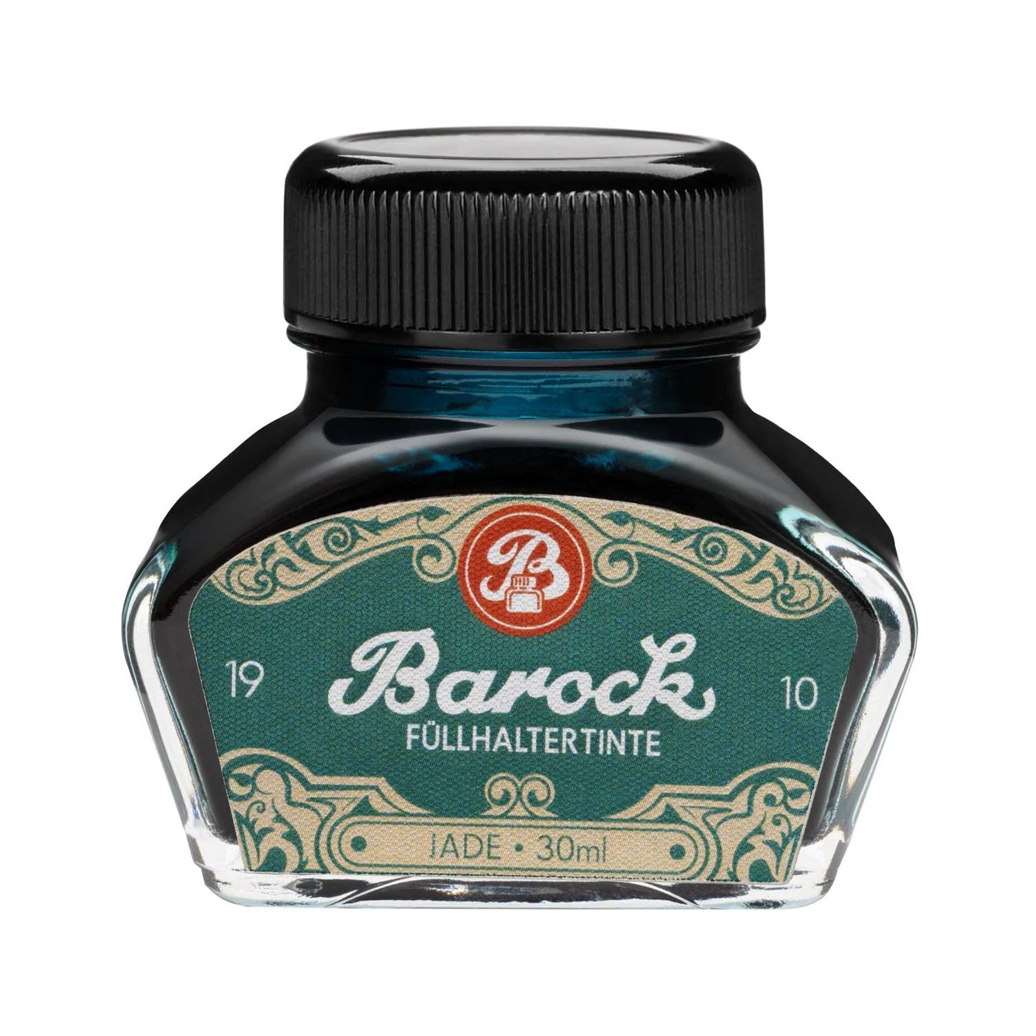 Barock 1910 Füllertinte – Jade, 30 ml