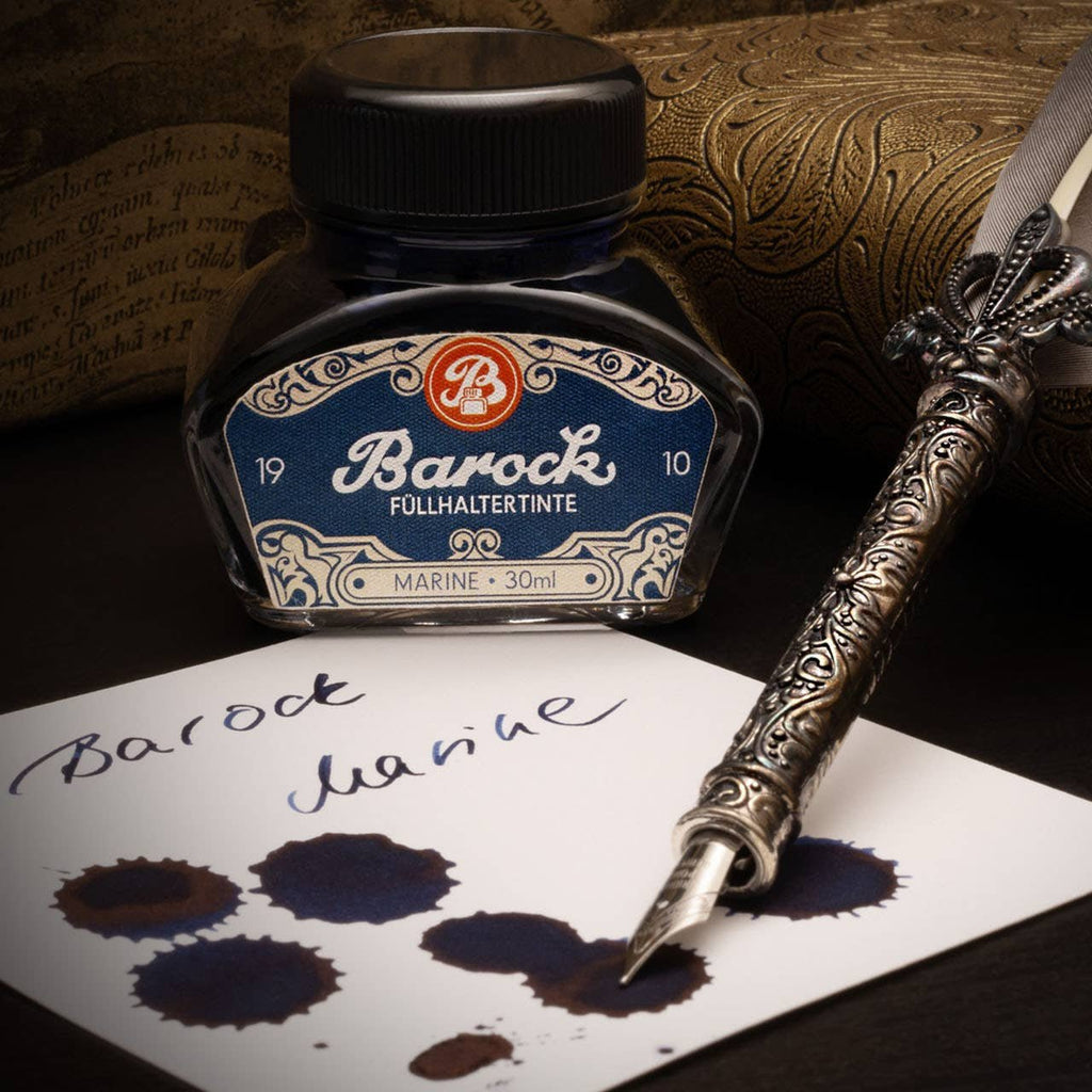 Barock 1910 Füllertinte – Marine, 30 ml