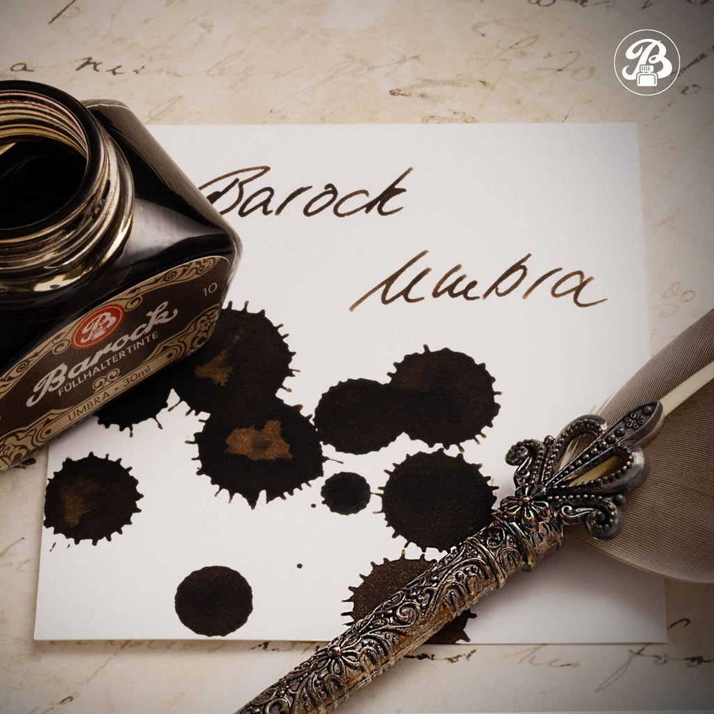 Barock 1910 Füllertinte – Umbra, 30 ml
