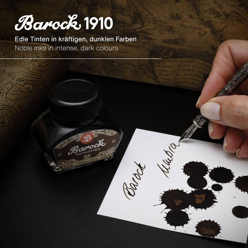 Barock 1910 Füllertinte – Umbra, 30 ml