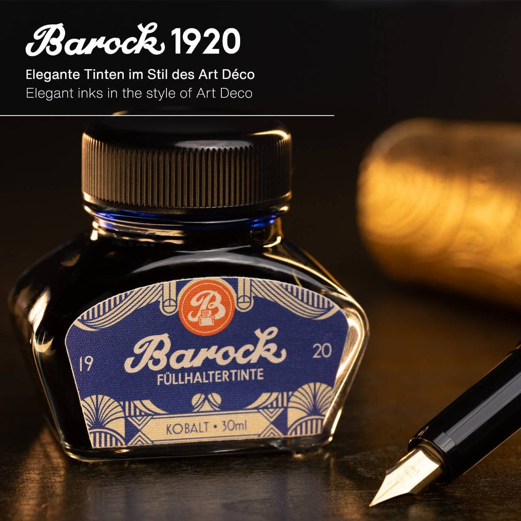 Barock 1920 Füllertinte – Kobalt, 30 ml