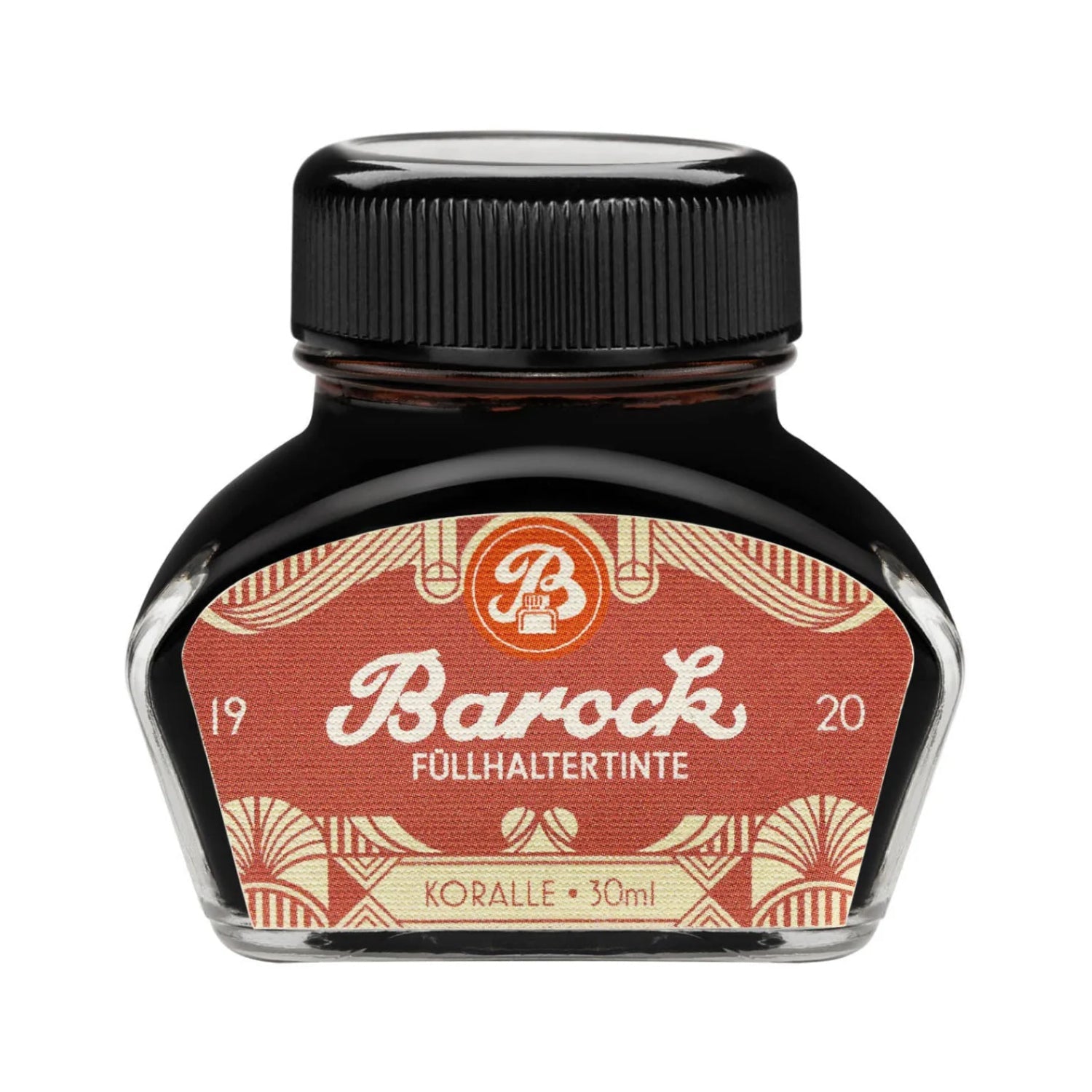 Barock 1920 Füllertinte – Koralle, 30 ml