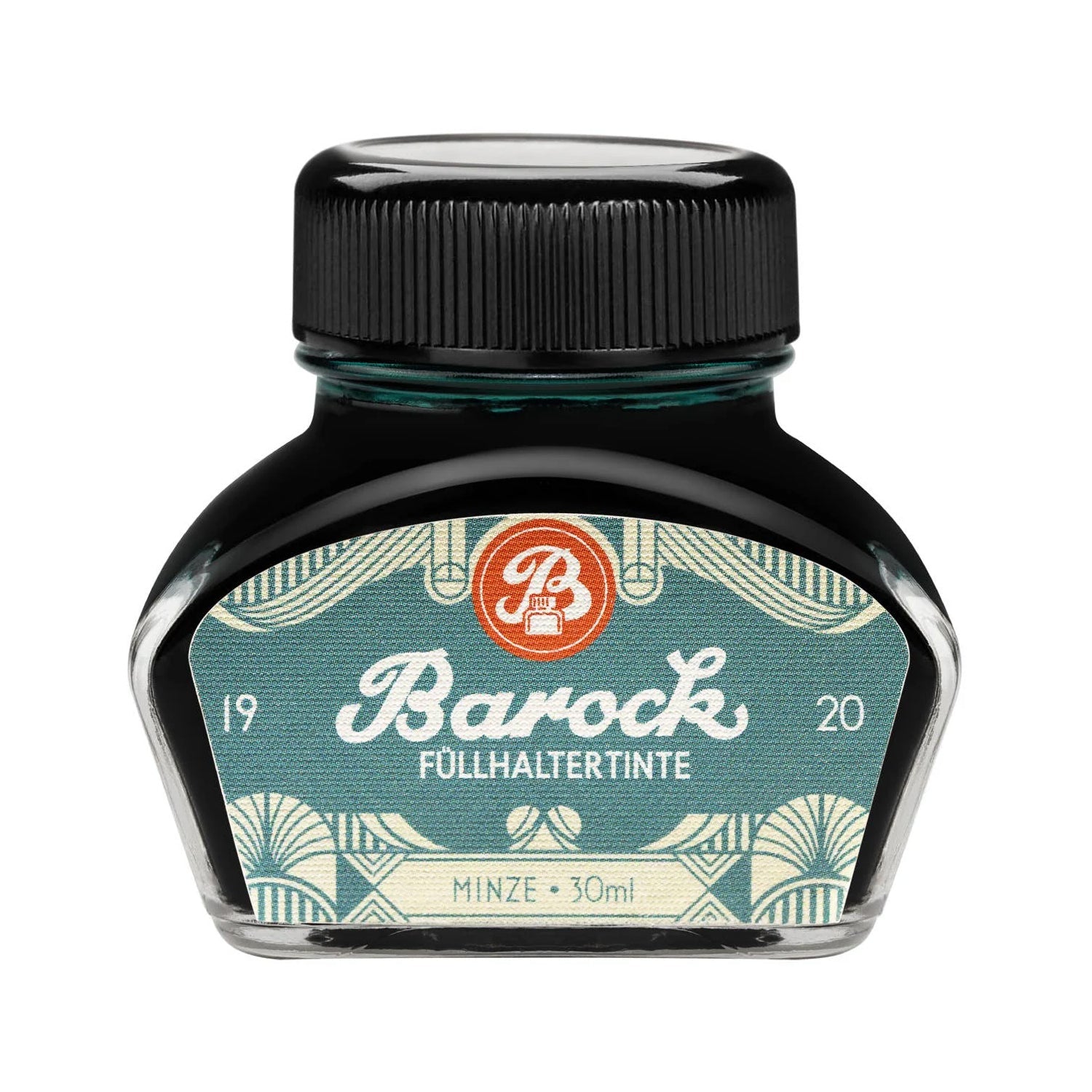 Barock 1920 Füllertinte – Minze, 30 ml