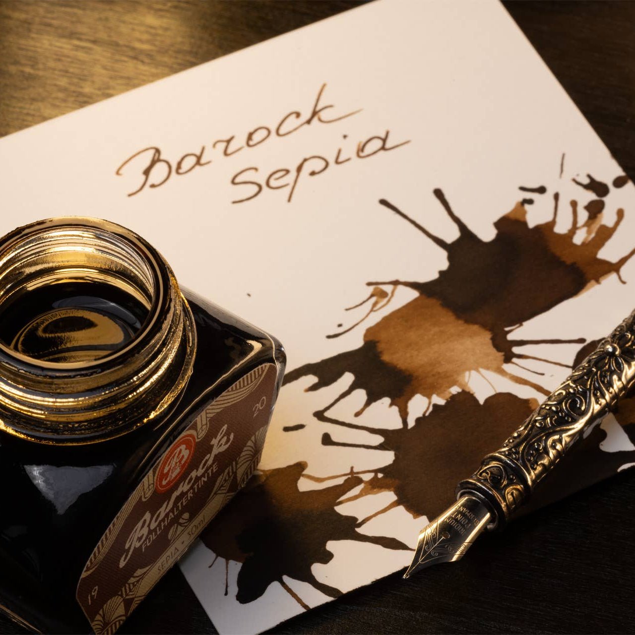Barock 1920 Füllertinte – Sepia, 30 ml