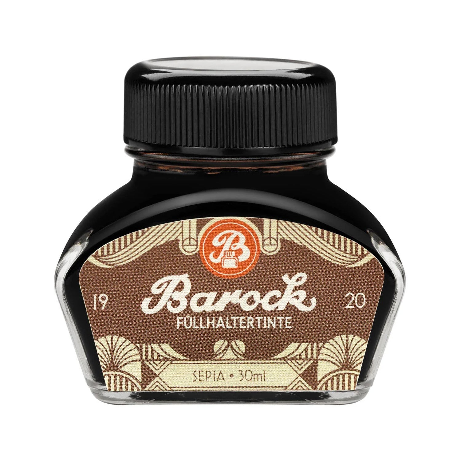 Barock 1920 Füllertinte – Sepia, 30 ml