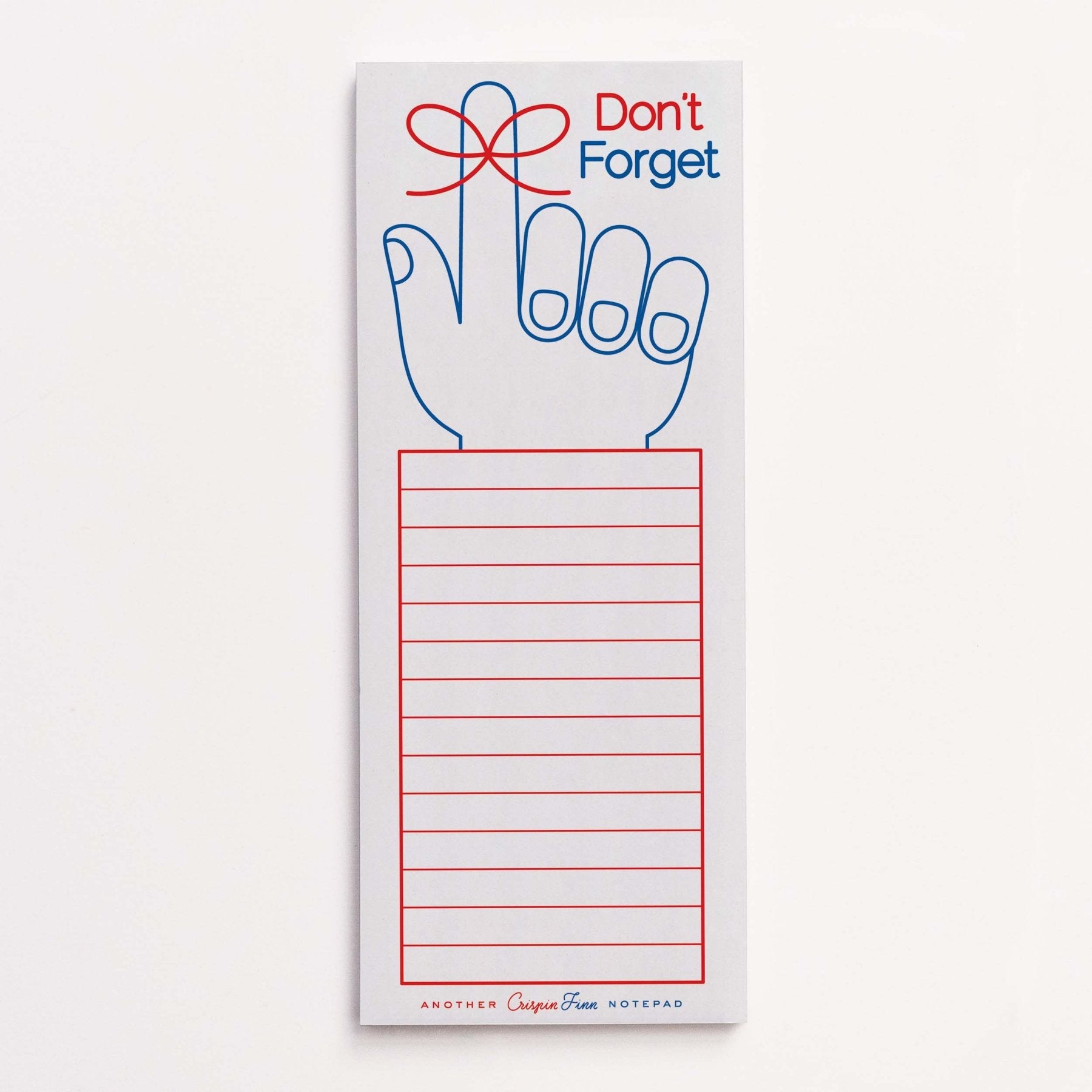 Crispin Finn Notizblock "Don't Forget" - PenJoy