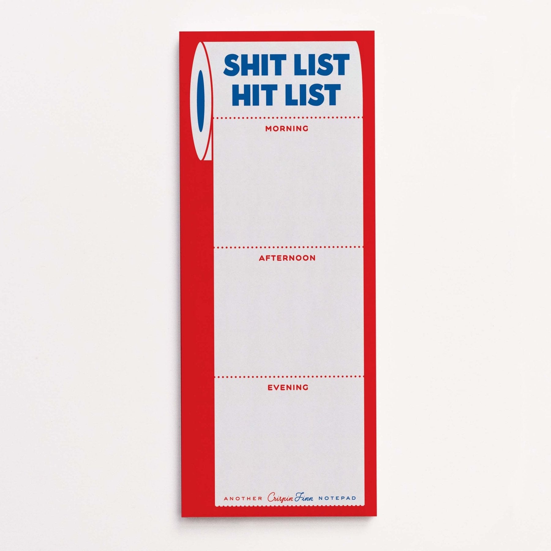 Crispin Finn Notizblock "Shit List, Hit List" - PenJoy