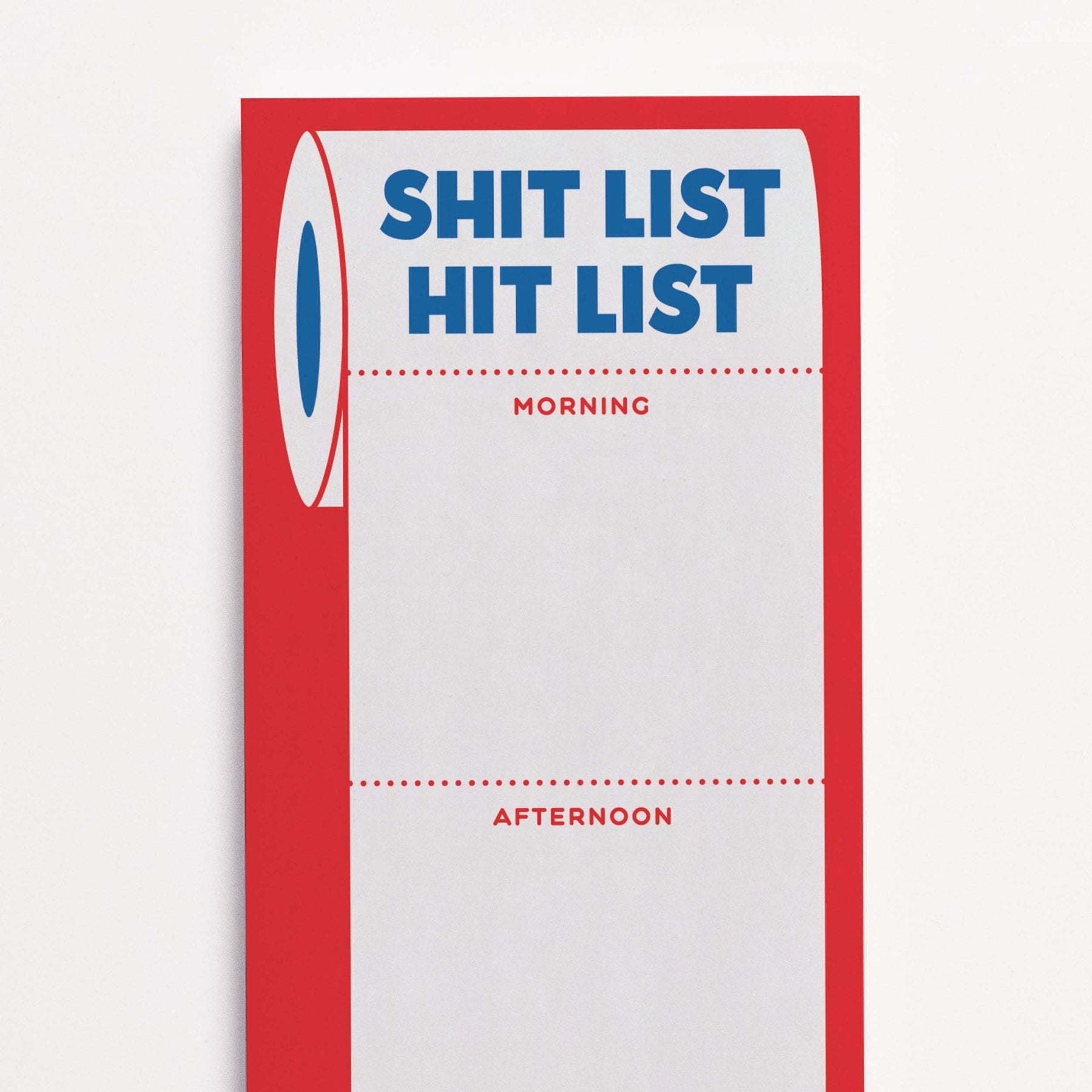 Crispin Finn Notizblock "Shit List, Hit List" - PenJoy