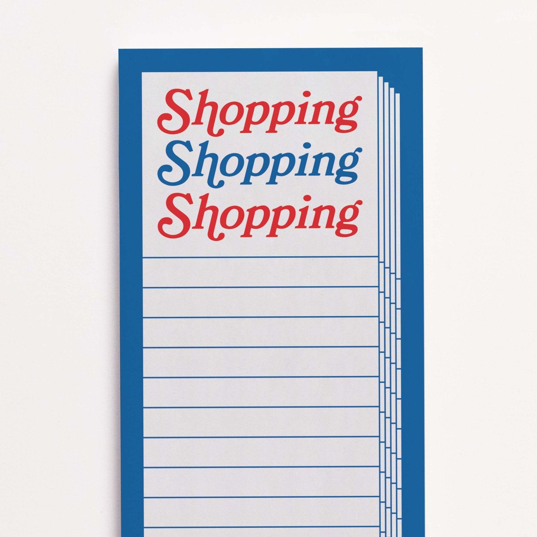 Crispin Finn Notizblock "Shopping, Shopping, Shopping" - PenJoy