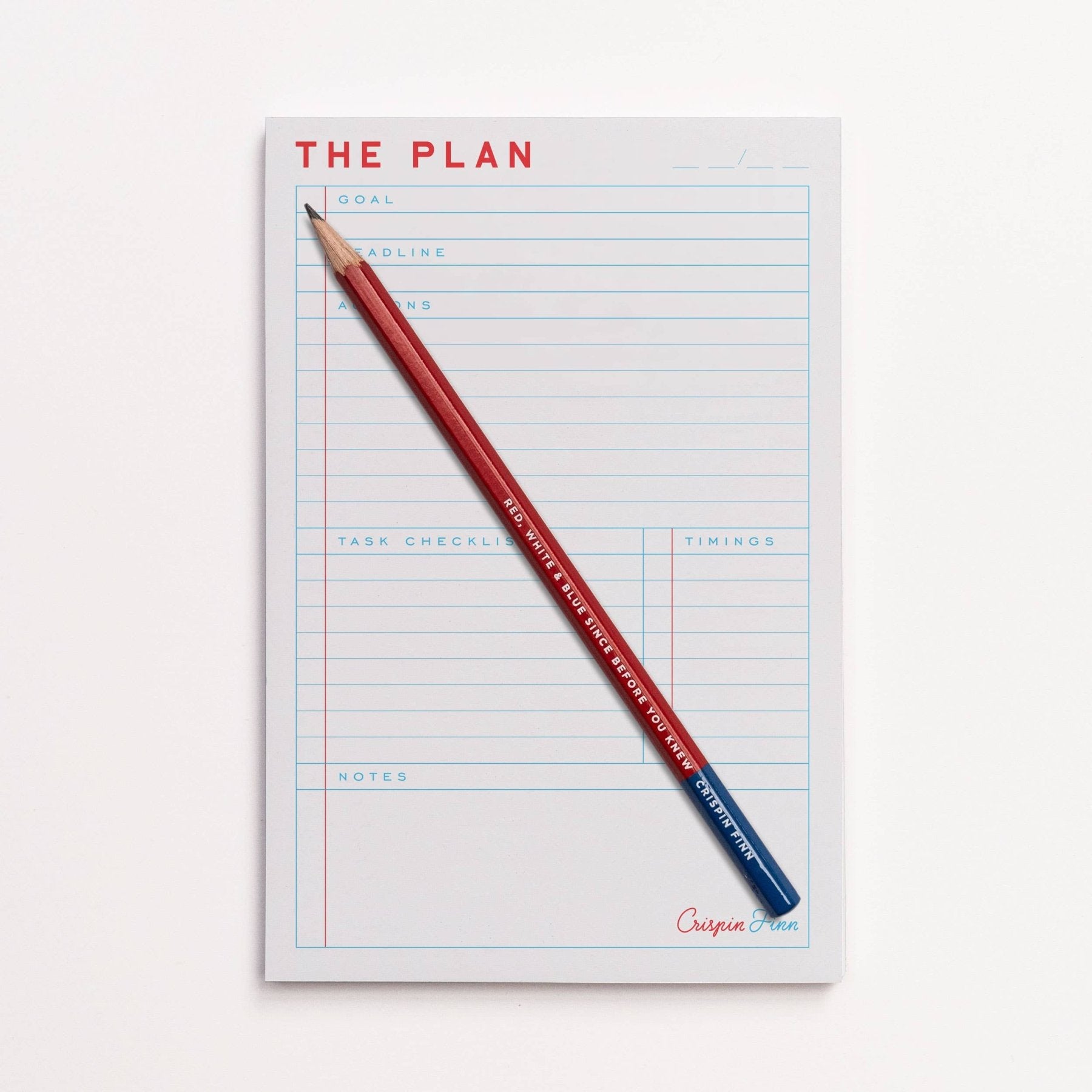 Crispin Finn Notizblock "The Plan" - PenJoy
