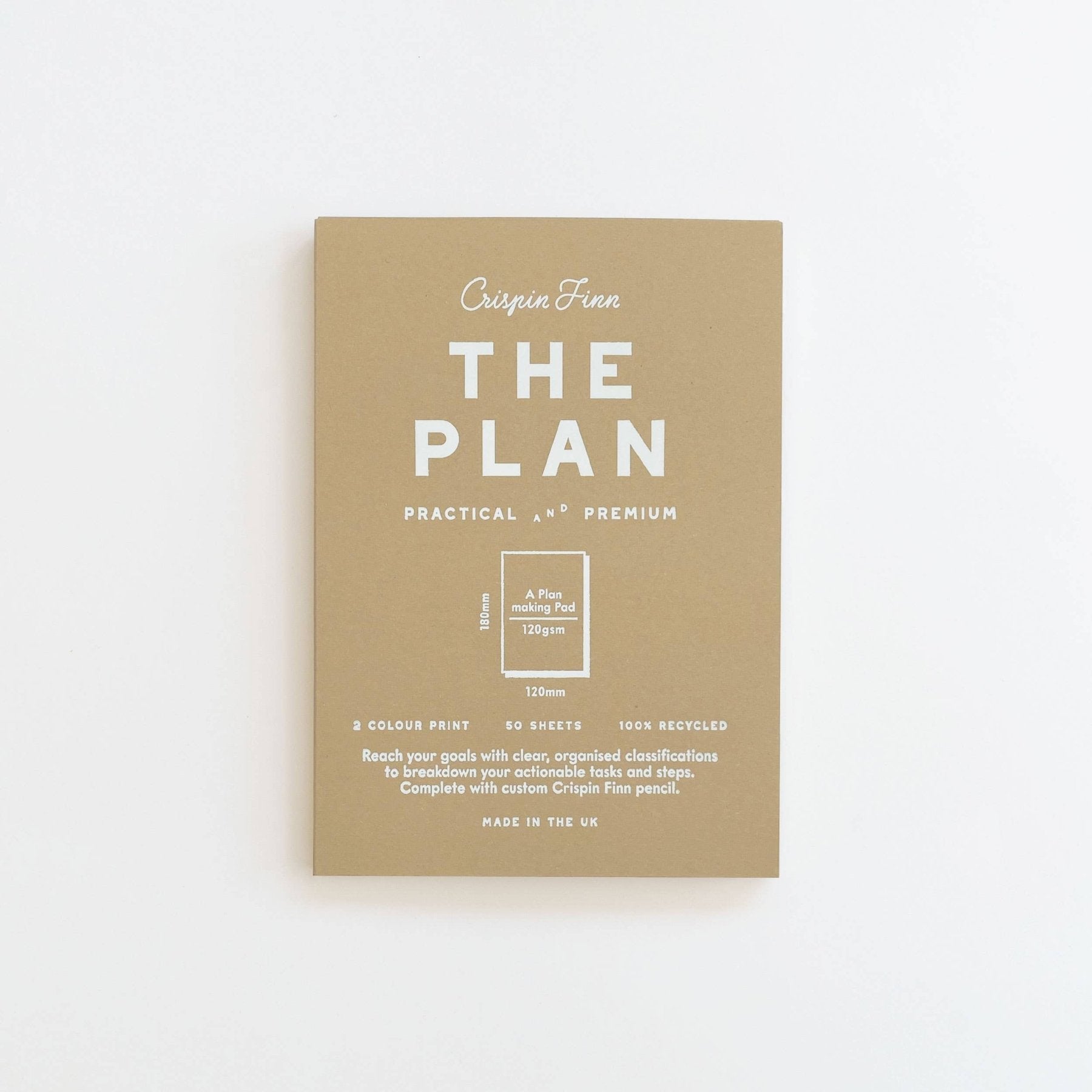 Crispin Finn Notizblock "The Plan" - PenJoy