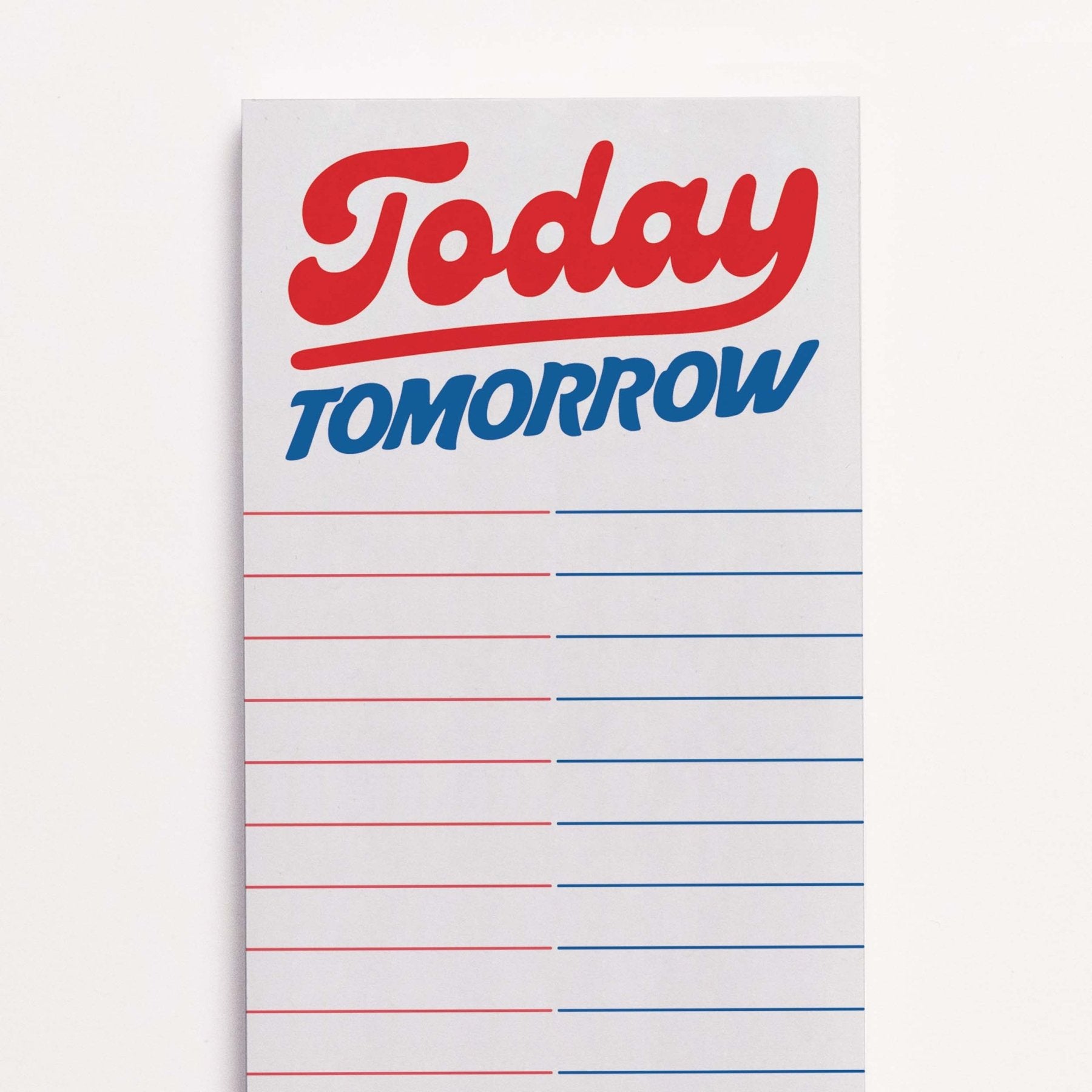 Crispin Finn Notizblock "Today, Tomorrow" - PenJoy