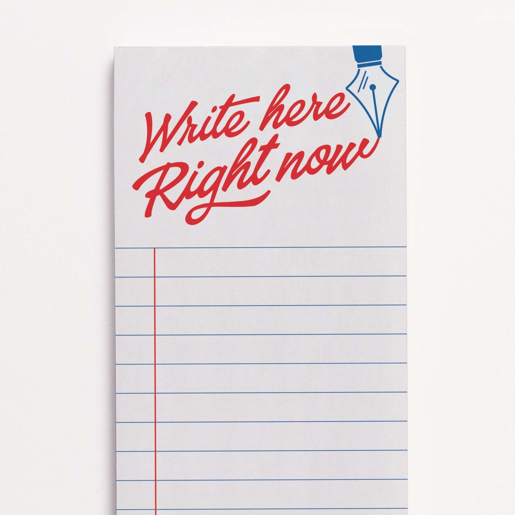 Crispin Finn Notizblock "Write here, Right now" - PenJoy