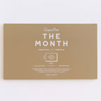 Crispin Finn Schreibtischunterlage "The Month" - PenJoy