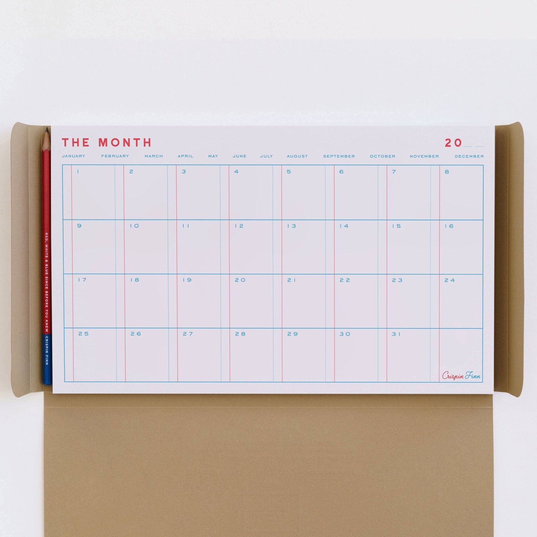 Crispin Finn Schreibtischunterlage "The Month" - PenJoy