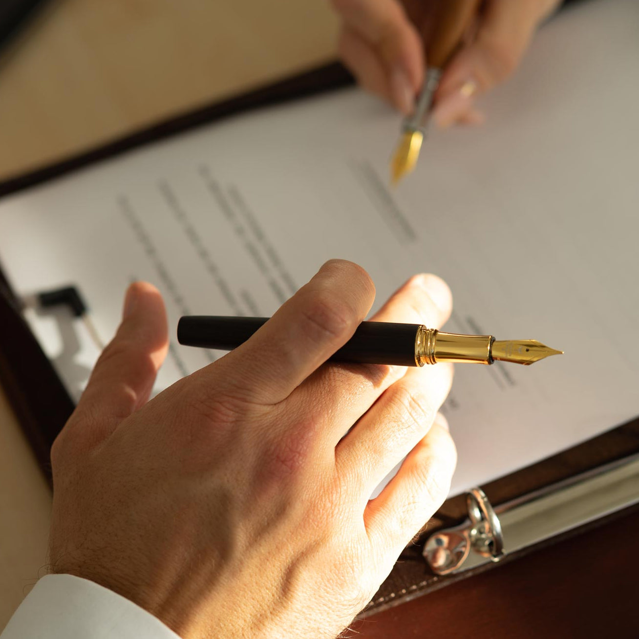 Hörner Scriptum Füllfederhalter aus Ebenholz