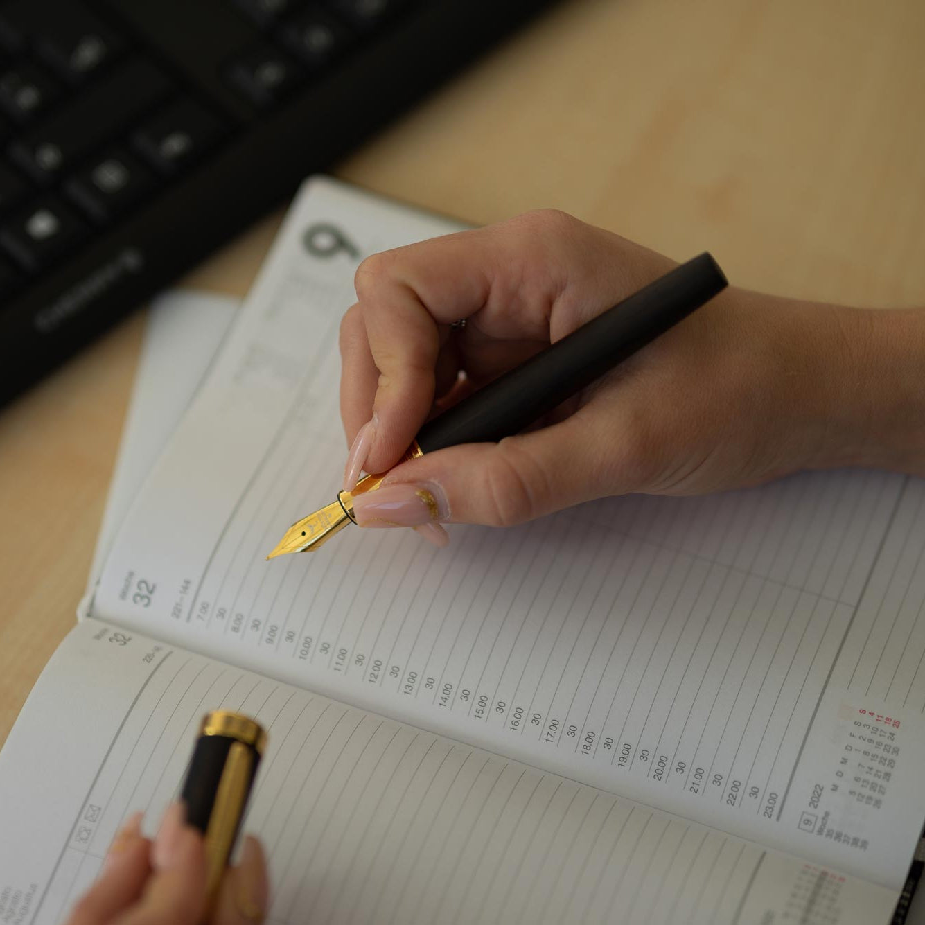 Hörner Scriptum Füllfederhalter aus Ebenholz