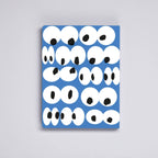 nuuna Notizbuch, A5+ mit Punktraster - Eyes On You - PenJoy