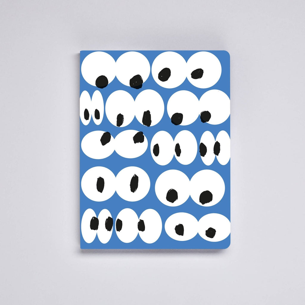 nuuna Notizbuch, A5+ mit Punktraster - Eyes On You - PenJoy
