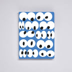 nuuna Notizbuch, A5+ mit Punktraster - Eyes On You - PenJoy