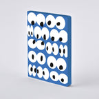 nuuna Notizbuch, A5+ mit Punktraster - Eyes On You - PenJoy