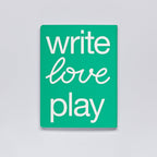 nuuna Notizbuch, A5+ mit Punktraster - Write Love Play - PenJoy