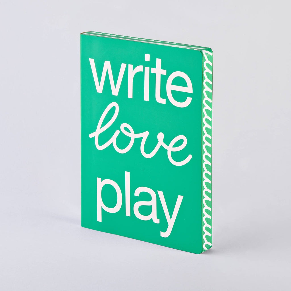 nuuna Notizbuch, A5+ mit Punktraster - Write Love Play - PenJoy