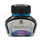 Octopus Fluids Füllertinte mit Sheen-Effekt – Blau, Unicorn, 30 ml