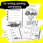 ONLINE Black Lettering Set - 5 Fineliner mit verschieden Spitzen