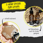 ONLINE White Lettering Set - 5 Acryl-Stifte mit verschiedenen Spitzen
