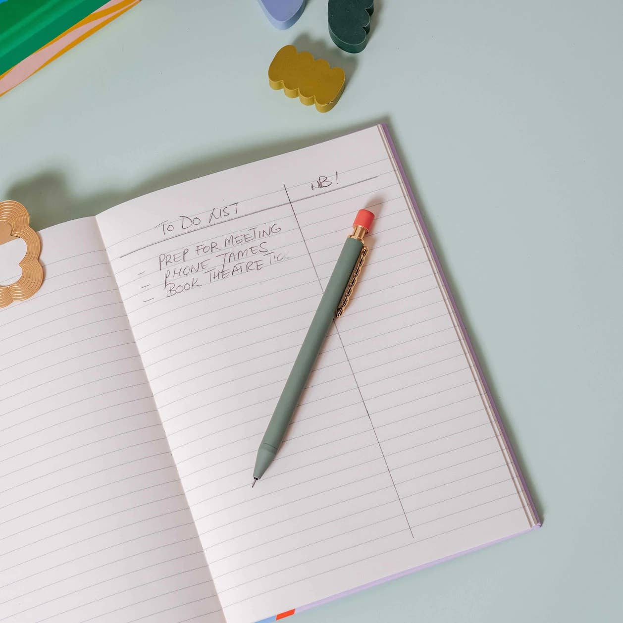 Papier UK Click - and - Write Druckbleistift - Grün, 0,7 mm - PenJoy
