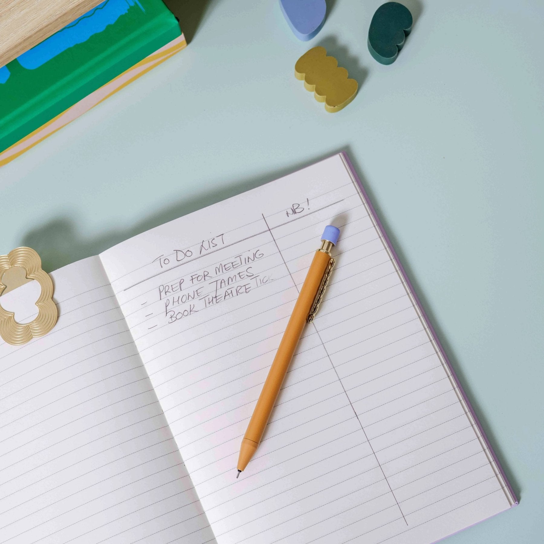 Papier UK Click - and - Write Druckbleistift - Orange, 0,7 mm - PenJoy