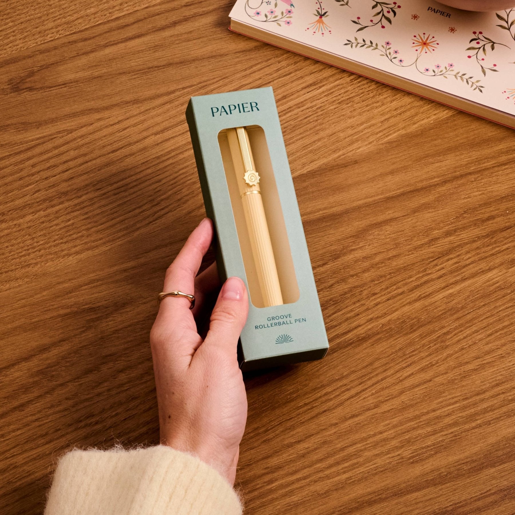 Papier UK Groove Tintenroller - Gelb - PenJoy