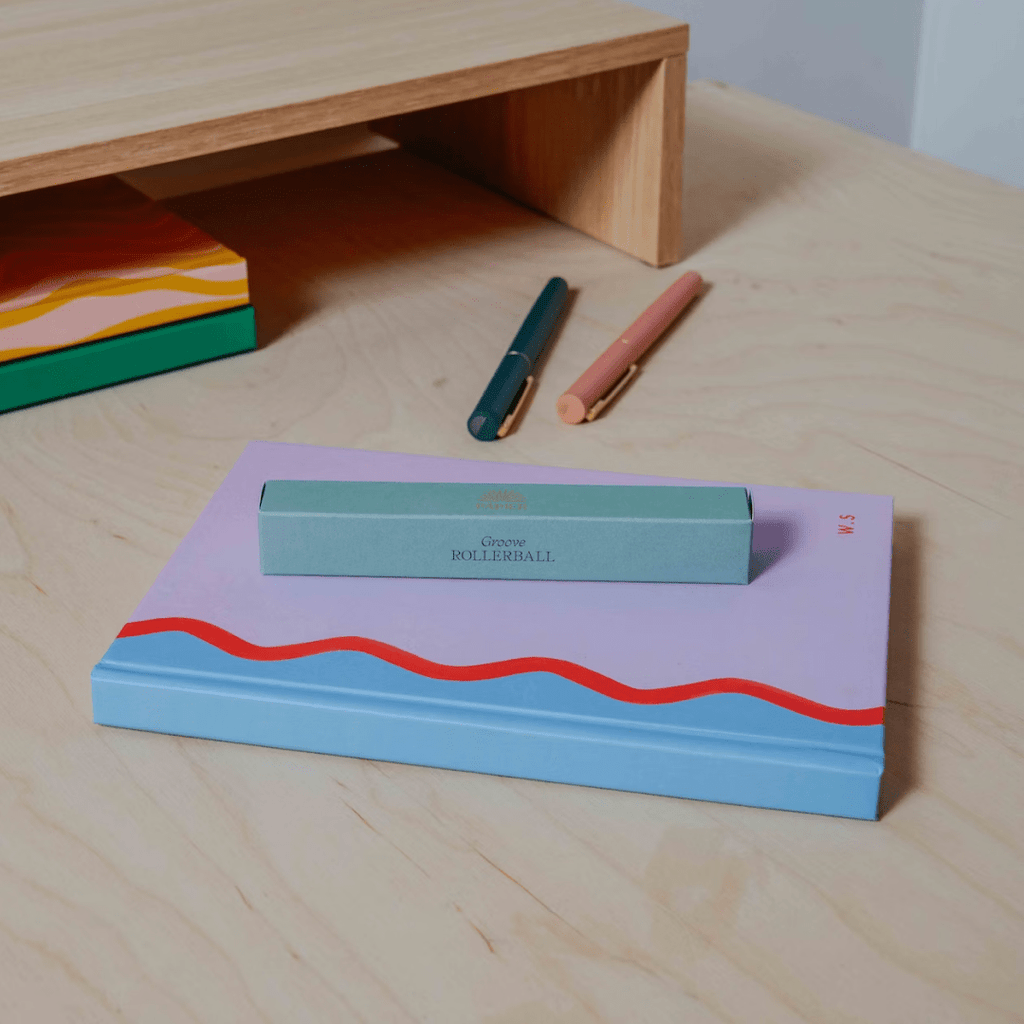 Papier UK Groove Tintenroller - Pfirsich - PenJoy