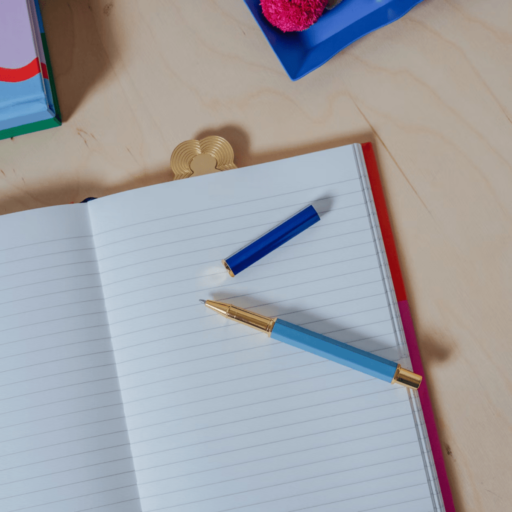 Papier UK Klassischer Tintenroller - Blau - PenJoy