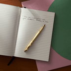 Papier UK Wave Füllfederhalter - Gold - PenJoy