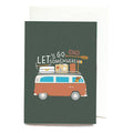 Roadtyping Grußkarte "Let's go somewhere" - PenJoy
