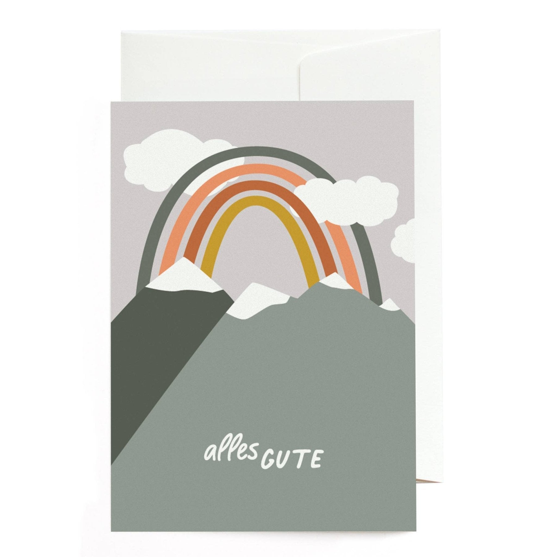 Roadtyping Grußkarte zum Geburtstag - Regenbogen - PenJoy