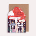 Sister Paper Co. Geburtstagskarte mit Pilzen "have a magical birthday" - PenJoy