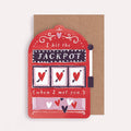 Sister Paper Co. Liebeskarte "I hit the Jackpot" für Jubiläum oder Valentinstag - PenJoy