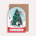 Sister Paper Co. Weihnachtskarte "Merry Christmas" in Form einer Schneekugel - PenJoy