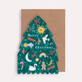 Sister Paper Co. Weihnachtskarte "Merry Christmas" in Tannenbaumform - PenJoy
