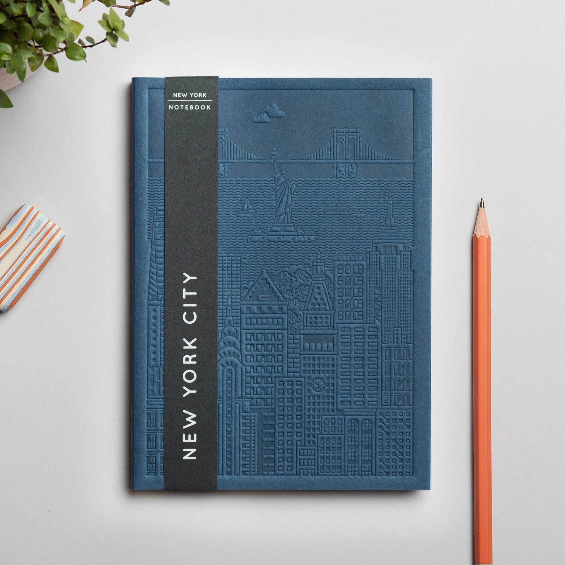 The City Works New York Notizbuch mit geprägtem Einband - PenJoy
