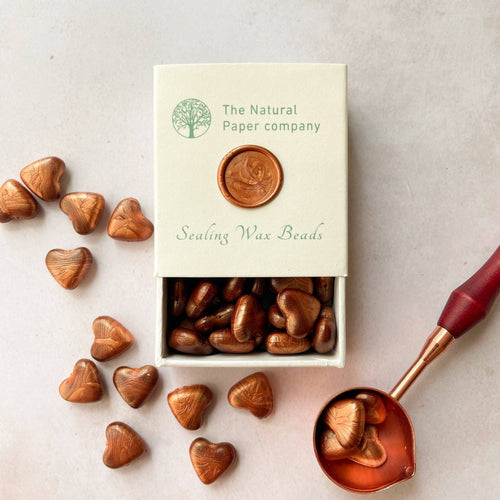 The Natural Paper Company 45 Siegelwachsperlen - Kupferfarben - PenJoy