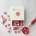The Natural Paper Company 75 Siegelwachsperlen - Dunkelrosa - PenJoy