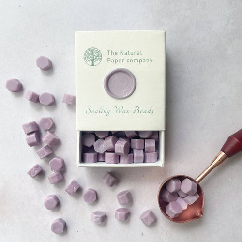 The Natural Paper Company 75 Siegelwachsperlen - Flieder - PenJoy